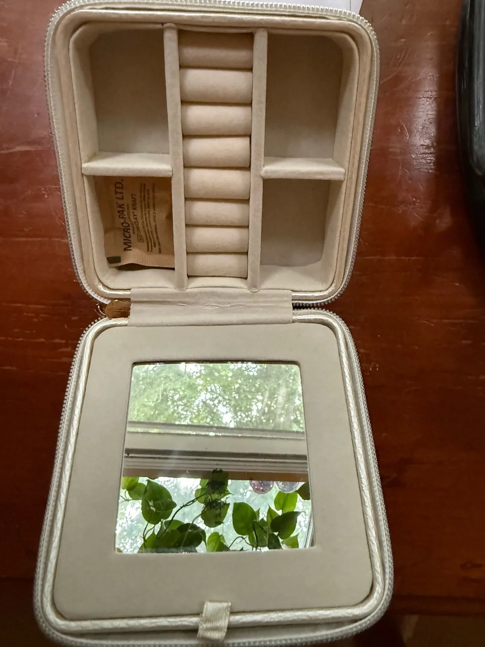 Summer & Rose Gold Travel Jewelry Case Organizer NWT